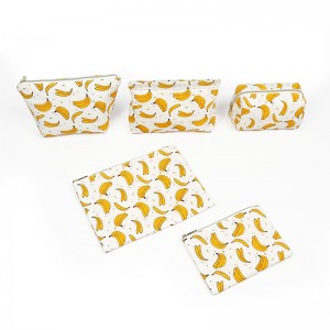 ツイル100％バナナ繊維人気の化粧品バッグ