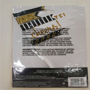 結婚披露宴の装飾の注文の設計ホイルの一突きの紙のカップケーキの上層