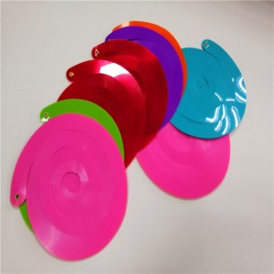 ホイルスワールパーティーデコレーションバルーンぶら下げ