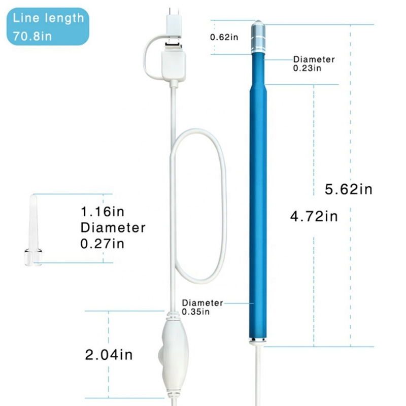 3 in1イヤークリーニング内視鏡