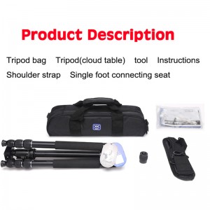 DIAT AM254A KH10プロフェッショナルスタジオ撮影用アルミニウムカメラ三脚屋外撮影用カメラスタンド三脚