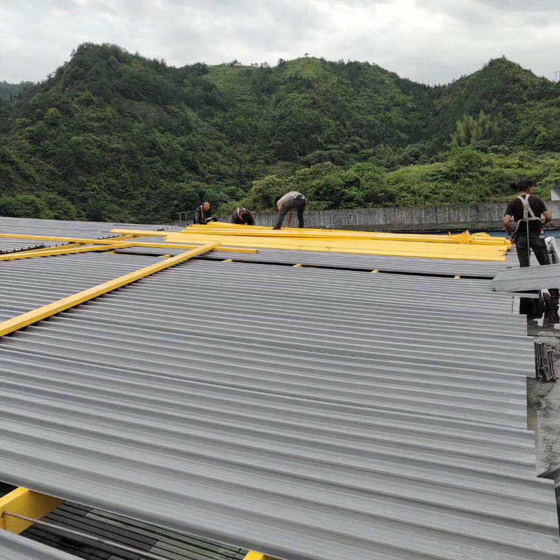 新しいデザイン長寿命防水プラスチック屋根ASA PVC屋根シート高波