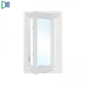 構造システムのための横の入り口の側面の掛かる家の開き窓の窓