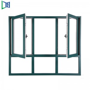 防水の商業用等級の標準のアルミニウム開き窓