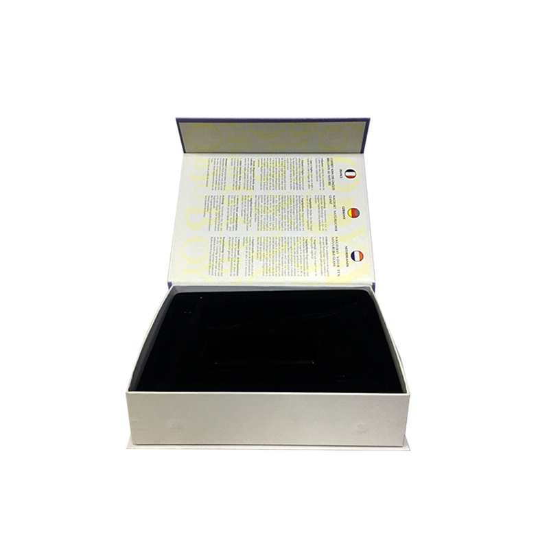 注文の本の形のアートペーパーの磁気閉鎖のペーパーギフト用の箱