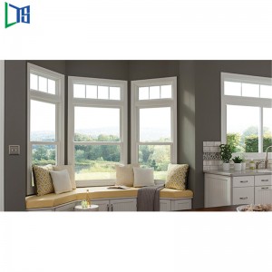 網および粉のコーティングの表面処理の商業用等級の縦の滑走の窓