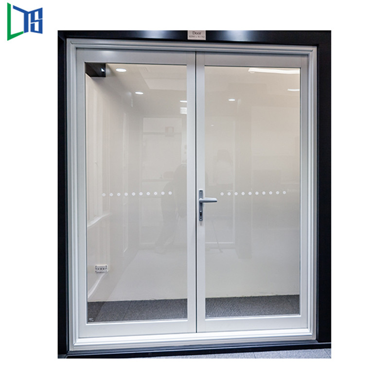 粉のコーティングの灰色および二重Low-E艶出しの熱証拠および健全な証拠が付いているAs2047アルミニウム開き窓のドア