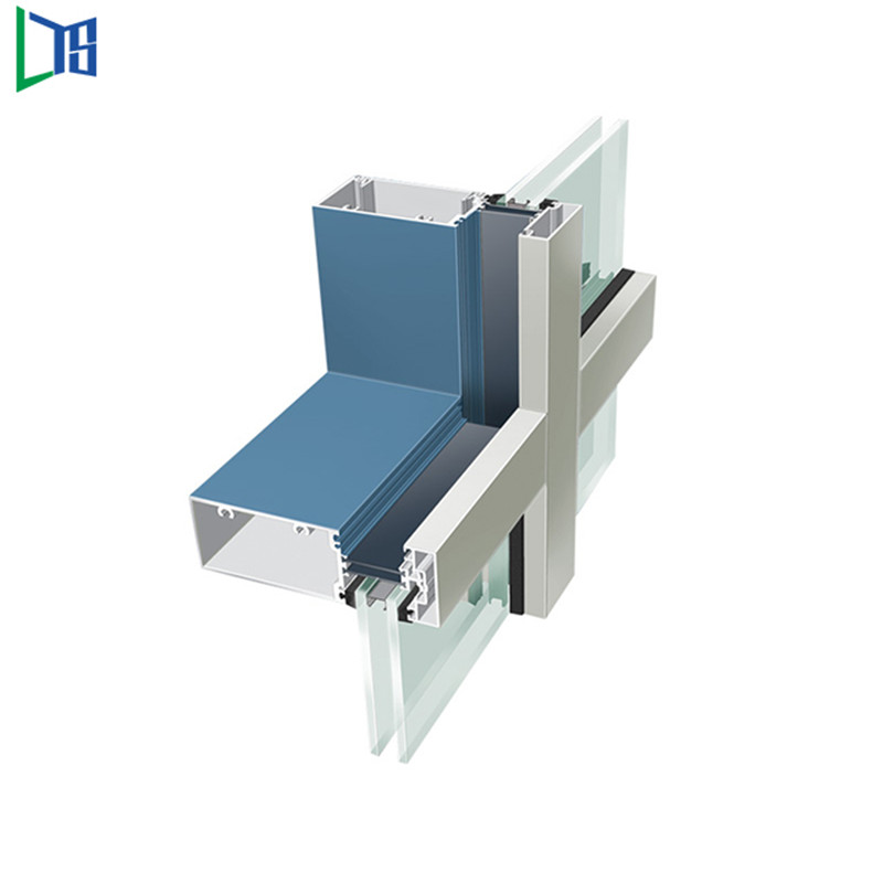 日曜日フレームの有名なカーテンウォール工場中国高層アルミカーテンウォールサプライヤー
