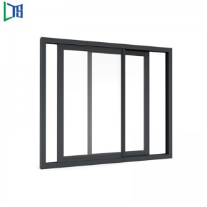 粉のコーティングが付いているLYS 2002年のSeriseの滑走窓はナイロン網が付いている単一または二重ガラスを終えました