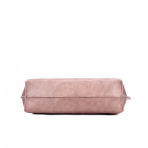 HD0823--女性のための工場直接販売ピンク野菜PUレザーショッピングバッグ