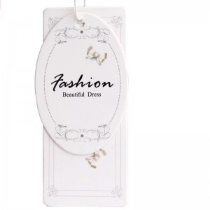 クリエイティブファッション衣料品ラベルhangtagカスタムメイド04