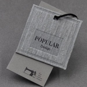 クリエイティブファッション衣料品ラベルhangtagカスタムメイド8