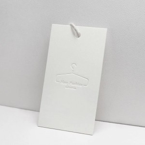 クリエイティブファッション衣料品ラベルhangtagカスタムメイド8