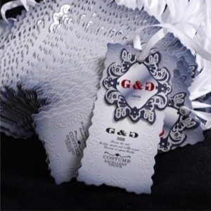 クリエイティブファッション衣料品ラベルhangtagカスタムメイド12