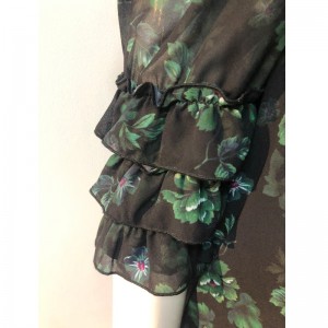 フローラルショルダードレスJLWD0013