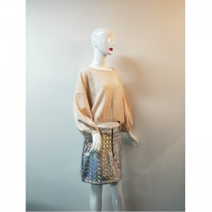 ピンクバットウィングセーターRLWS0018F