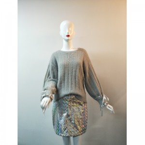 グレークルーセーターRLWS0026F