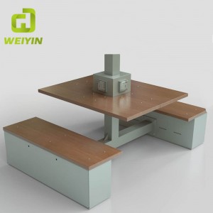 庭および公園のための太陽動力を与えられた携帯電話充満キオスクUSBのスマートな充満場所