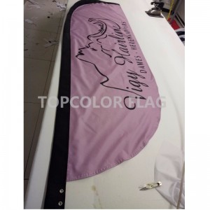 カスタム印刷プロモーション羽フラグ