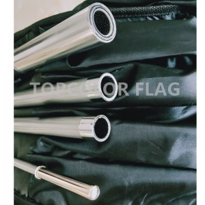 カスタムプリント片面または両面フェザーフラグ