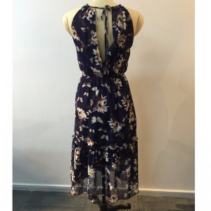 フローラルプリントネックドレスJLWD0032