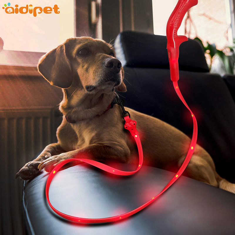ホット販売製品の安全性反射革ペット犬の首輪トレーニングウォーキングリーシュ