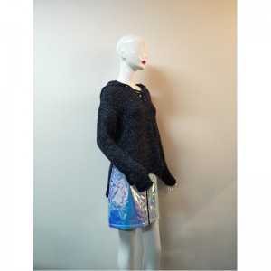 ネイビースリップサイドセーターRLWS0100F