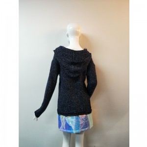 ネイビースリップサイドセーターRLWS0100F