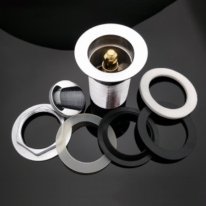 ポリッシュクロームポップアップポップアップクリッククラック廃棄物