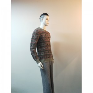 グレープリントセーターRLMS0040F