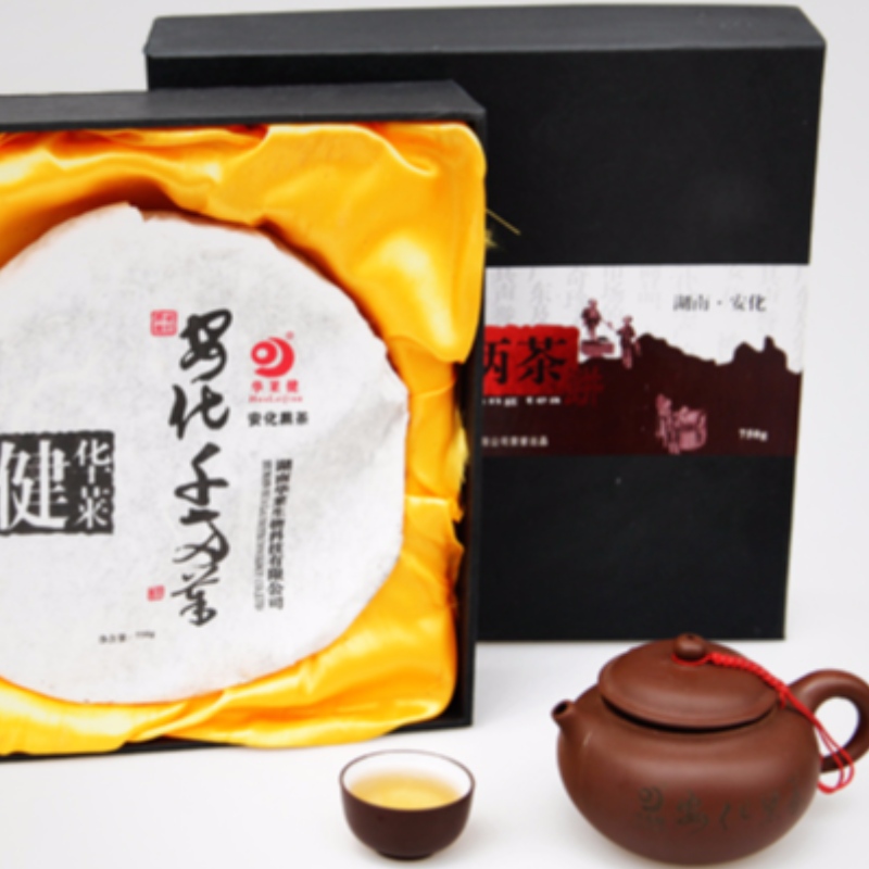 200ティーケーキ湖南省華華紅茶健康茶