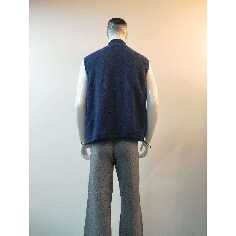 NAVYスリーブレスセーターコートRLMS0065F