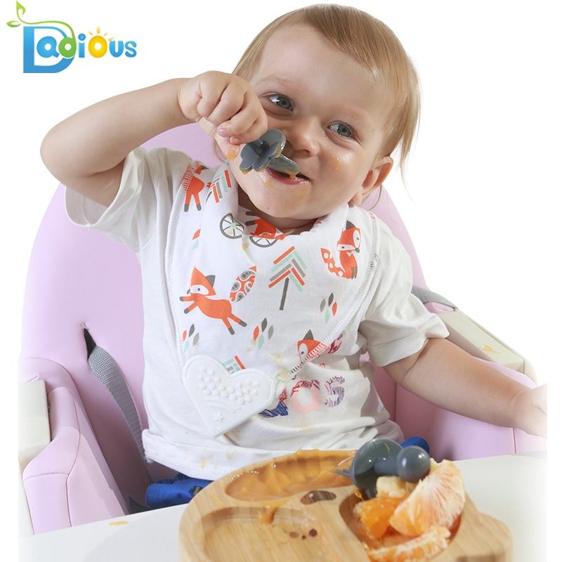ベストセラーファーストセルフフィード赤ちゃん用具ショート幼児スプーン食品グレードPPスプーンとフォーク赤ちゃんの訓練のため