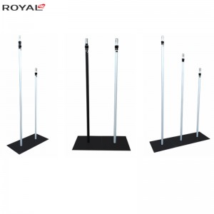 パイプとドレープの調整可能な直立型5ft-8ft