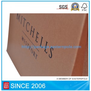 カスタマイズされたデザインの茶色の靴バッグ