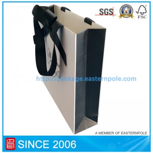 カスタムデザインのエレガントなギフトペーパーバッグ
