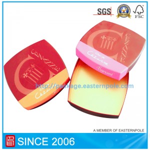 カスタムデザインの高級リジッドチョコレートボックス