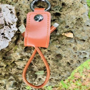 携帯用キーホルダー電話データケーブル