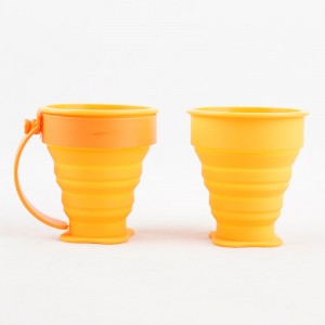 Siliocne折りたたみカップ