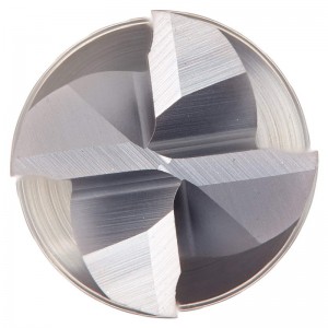 超硬ソリッドエンドミル、AlTiNコーティング、4枚刃、3/8 \