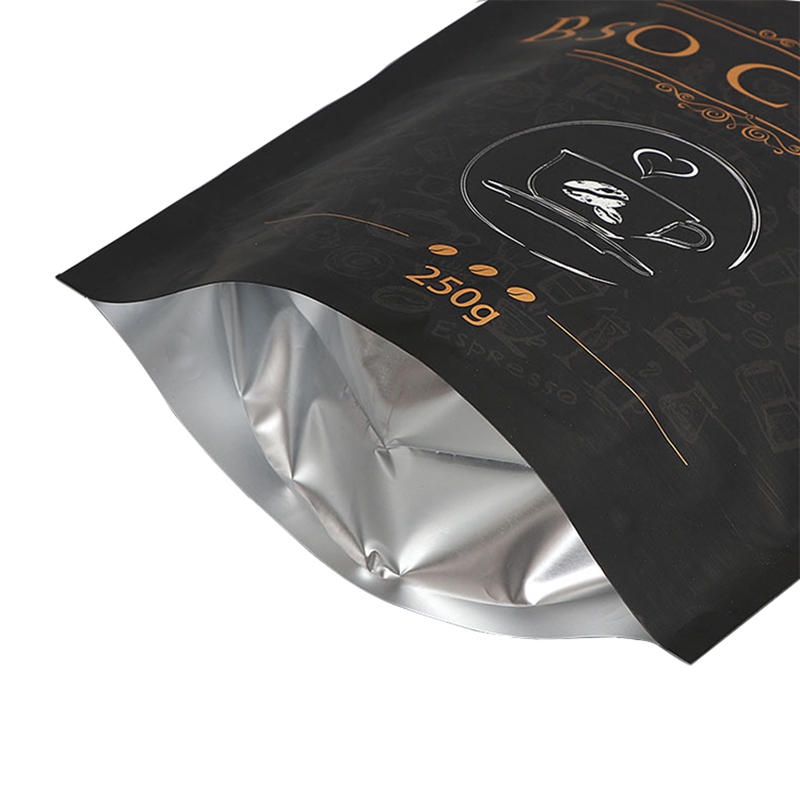 再使用可能なカスタマイズされたロゴのコーヒーバッグはジップロックが付いている袋を立てますコーヒーのための包装袋
