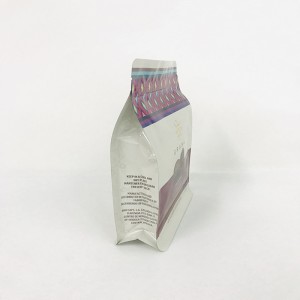 熱い販売8サイドシールカスタマイズされたデザインロゴ印刷食品チョコレート包装袋