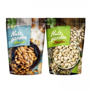 ジッパークラフト紙が付いている袋は印刷される食品包装のジップロック式袋Doypackの習慣を立てます