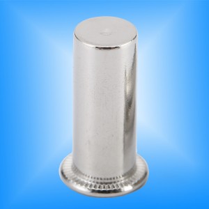 フラットヘッドラウンドボディクローズエンド