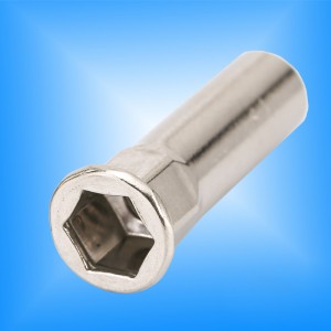 フラットヘッドセミヘックスボディクローズエンド