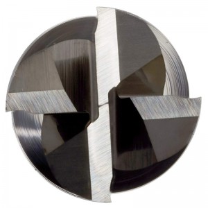 超ロングソリッドカーバイドエンドミル、4枚刃、1/4 \