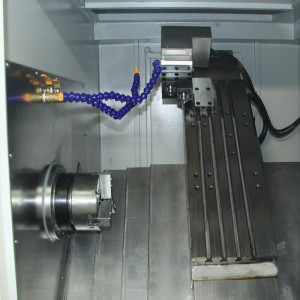 CNC mesin bubut cnc slandベッドフライスCNC旋盤