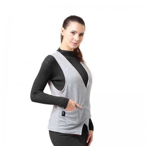 加熱されたベストのサイズ調節可能なバッテリー屋外ハイキングキャンプのための電気暖かいベスト