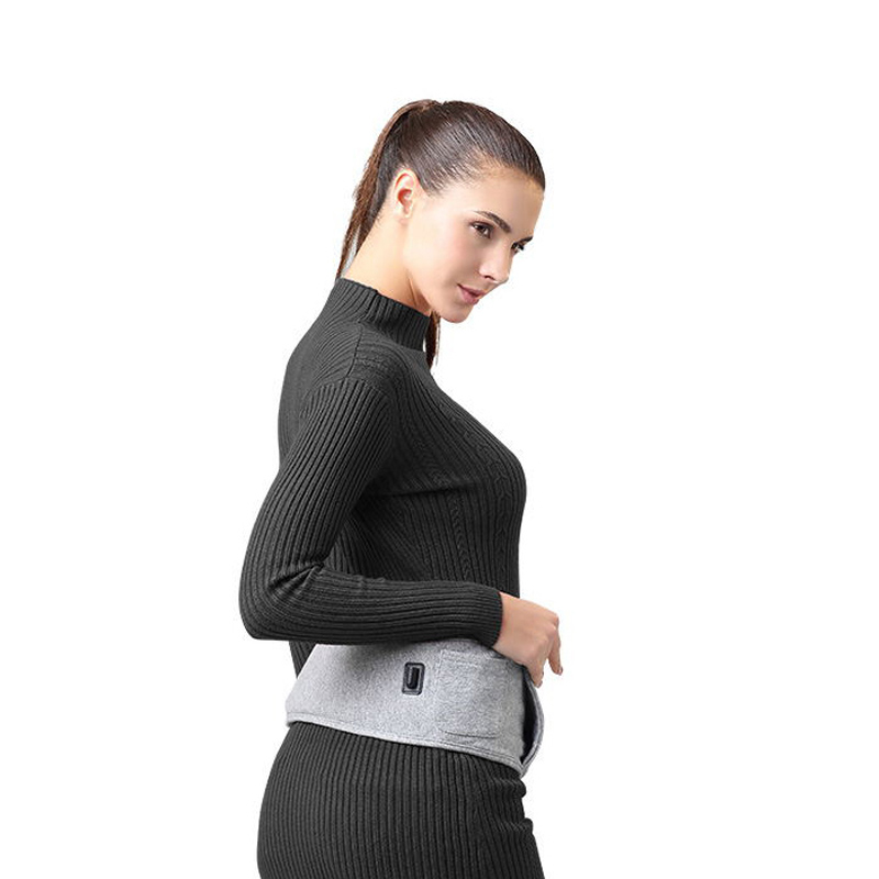 背部暖房のウエストベルトの覆いの充電電池の熱療法、背部ウエストの腹部の腰部の太ももの筋肉緊張のための苦痛救助、男性女性のため