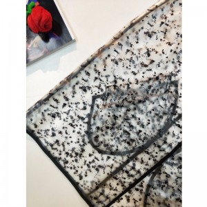 レディースブラックドットTPUジャケットRLWTJ0002